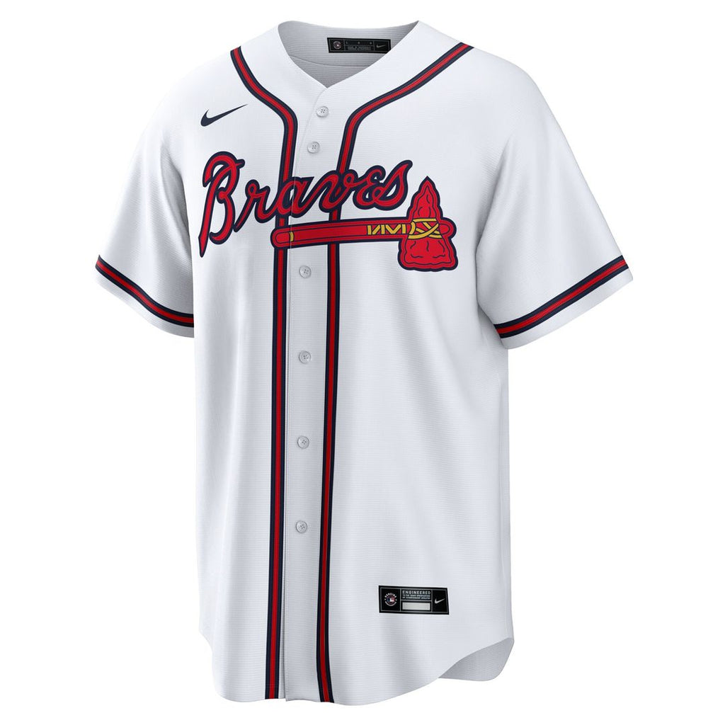 Atlanta Braves Daysbel Hernandez Nike Home Replica Jersey - White