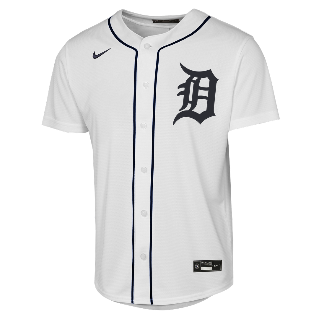 Detroit Tigers Justin Verlander Nike Youth Home Replica Jersey - White