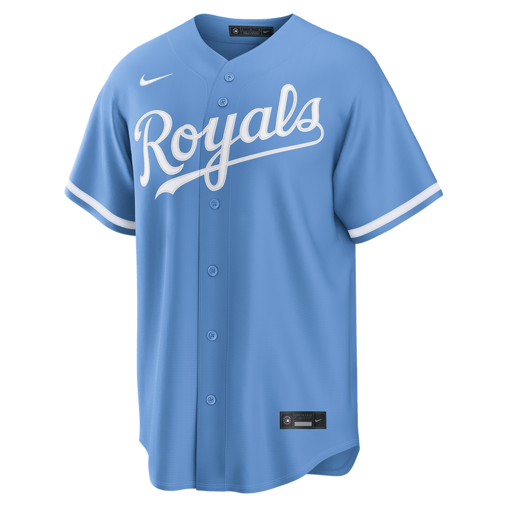 Kansas City Royals Bobby Witt Jr. Nike Road Replica Jersey - Gray