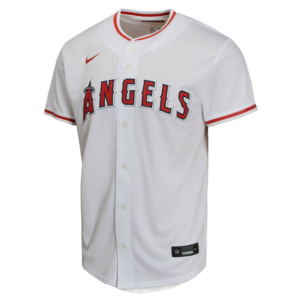 Los Angeles Angels Yusei Kikuchi Nike Youth Home Game Player Jersey - White