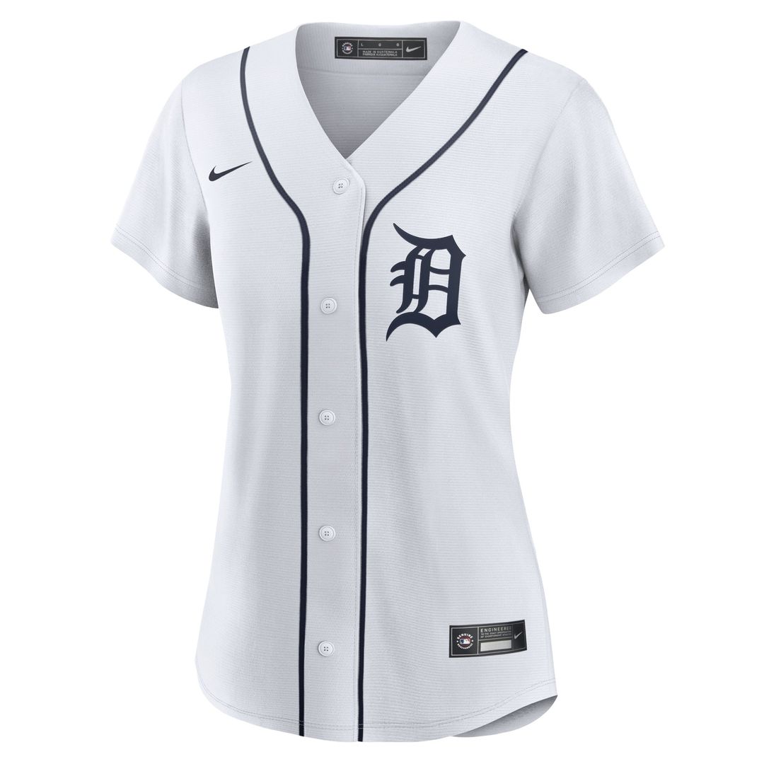 Detroit Tigers Riley Greene Nike Women's Home Replica Player Jersey - White