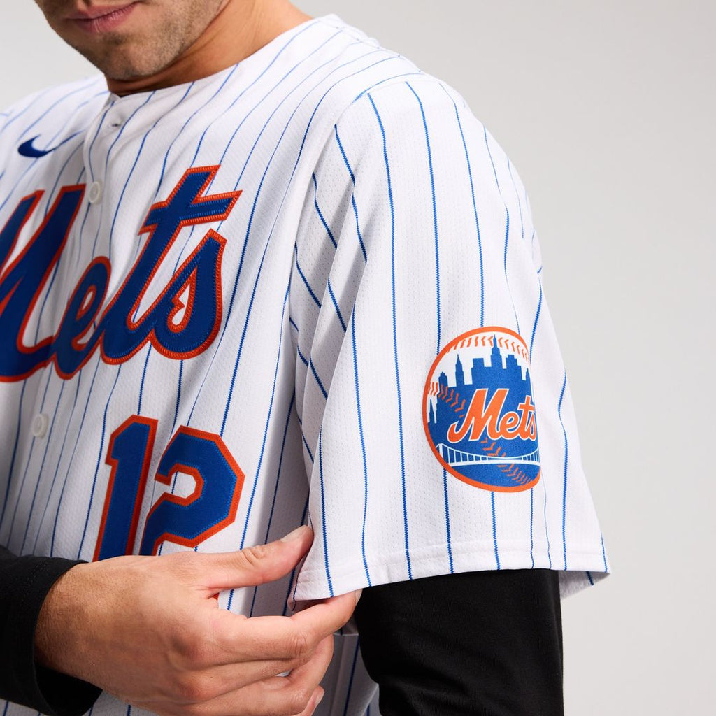 New York Mets Francisco Lindor Nike Road Limited Player Jersey - Gray