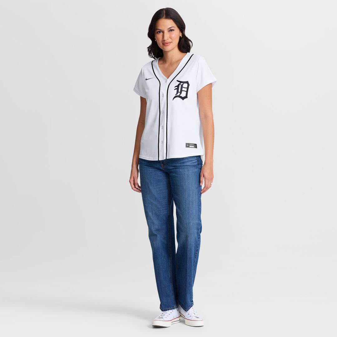 Detroit Tigers Tarik Skubal Nike Women's Home Replica Jersey - White