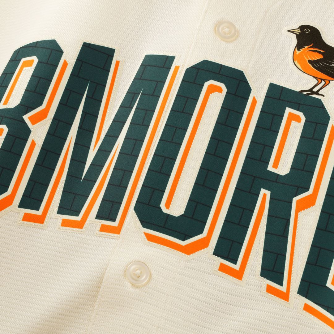Baltimore Orioles Samuel Basallo Nike 2026 City Connect Stadium Jersey - Cream