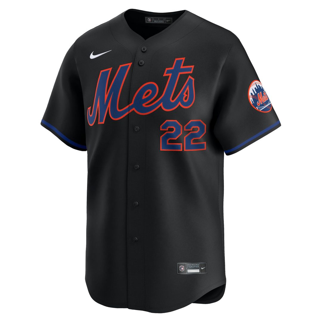 New York Mets Juan Soto Nike Alternate Limited Player Jersey - Black