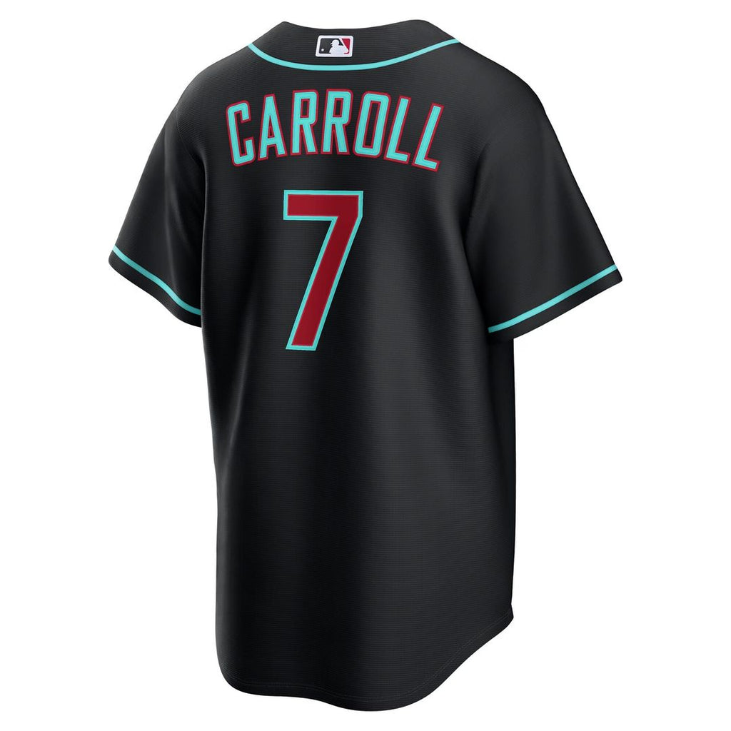 Arizona Diamondbacks Corbin Carroll Nike Alternate Replica Jersey - Black