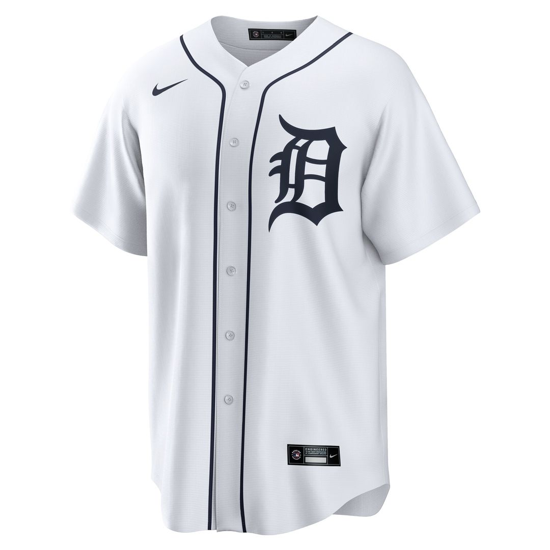 Detroit Tigers Parker Meadows Nike Home Replica Jersey - White